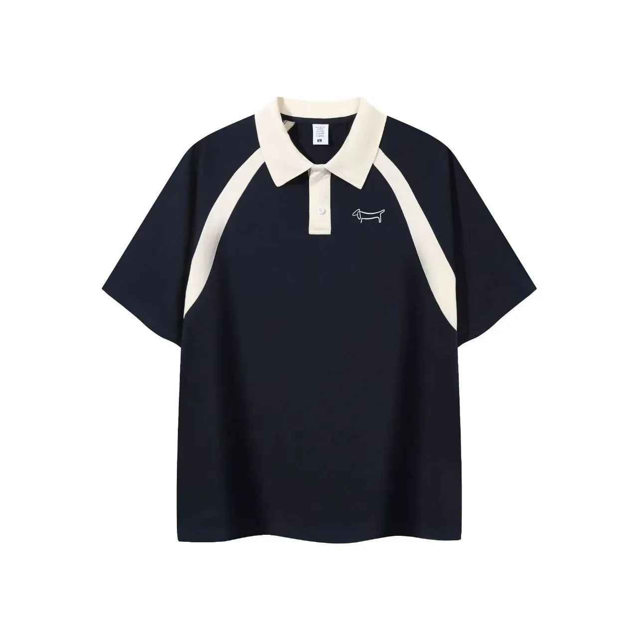 

New summer cotton golf short sleeved T-shirt, suitable for casual and fashionable couples, loose plus size men's golf clothing