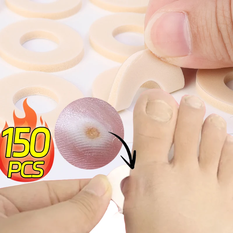 Round Callus Cushions Shoes Heel Pad Anti-wear Foot Blisters Anti-pain Patches Protectors Pads Toe Heel Foot Bunion Warts Patch