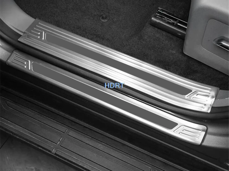 Car Style Door Sill Threshold Pedal Cover For Baic Beijing BJ40 ICKX K2 2024 + Protector Scuff Plate Guard Interior Accessories