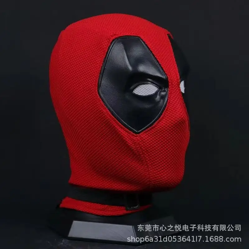 Deadpool Maske Kopf bedeckung Vielfraß Maske Kopf bedeckung Cosplay gestrickt Gummi Stirnband Party Tanz Performance Requisiten Erwachsenen Halloween