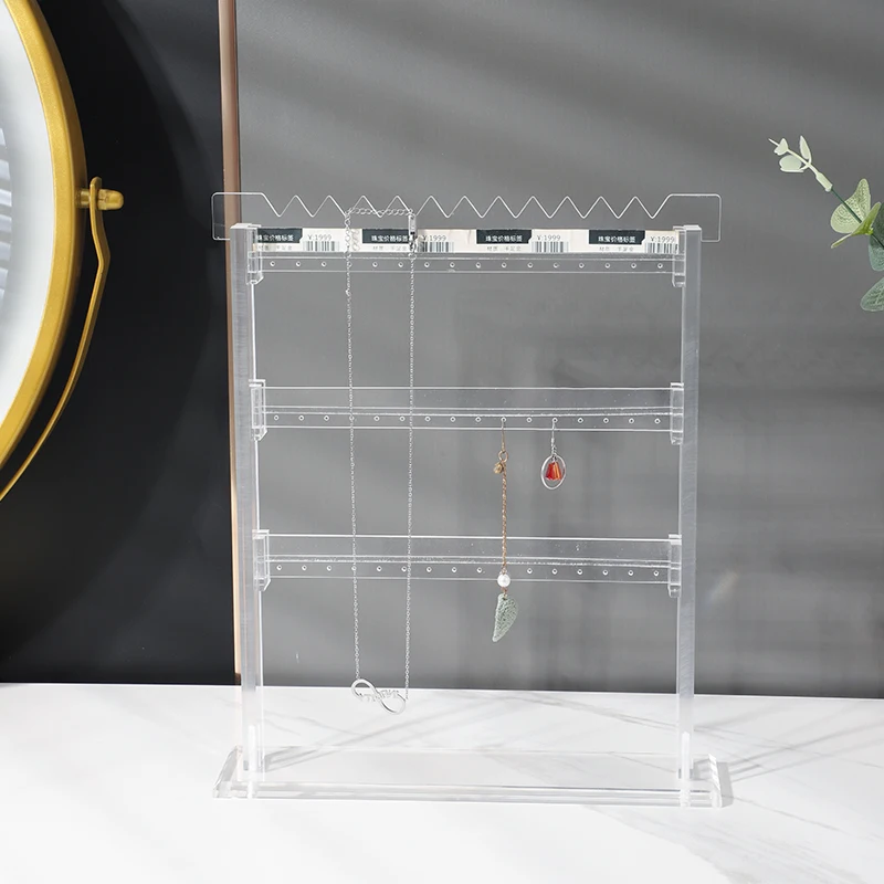 

Bracelet necklace jewelry display rack acrylic pendant rack hanging ear clip earrings earrings storage racks