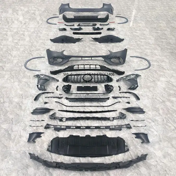 

For GLC X254 GLC63 53 43 Exterior Body Kits Front Rear Bumper Assemblies Side Skirts Auto Upgrade Accessories