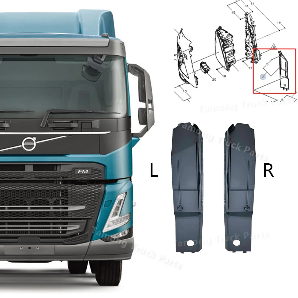 

Для Volvo грузовик фары задняя панель задняя накладка OEM правая 84274646 левая 84274615