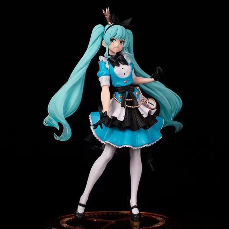 Animal Original Hatsune Miku Taito Alice In Wonderland 21CM PVC Figurine Model Boys for Toys Action Figures Free Shipping Items