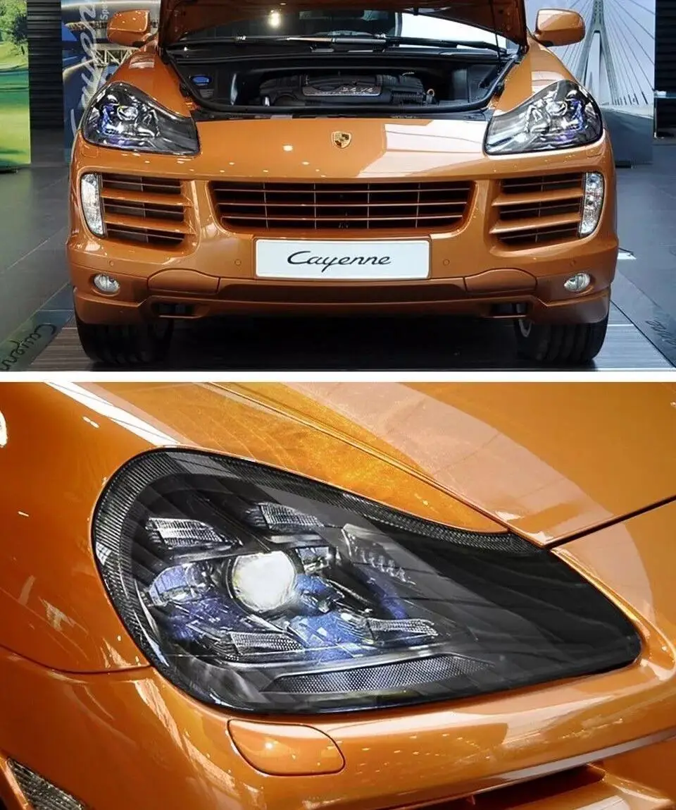 

Pair Full LED Headlight assembly LED For 2007-2008 2009 2010 Porsche Cayenne S GTS 958.1 958.2 Upgrade Matrix Laser headlights