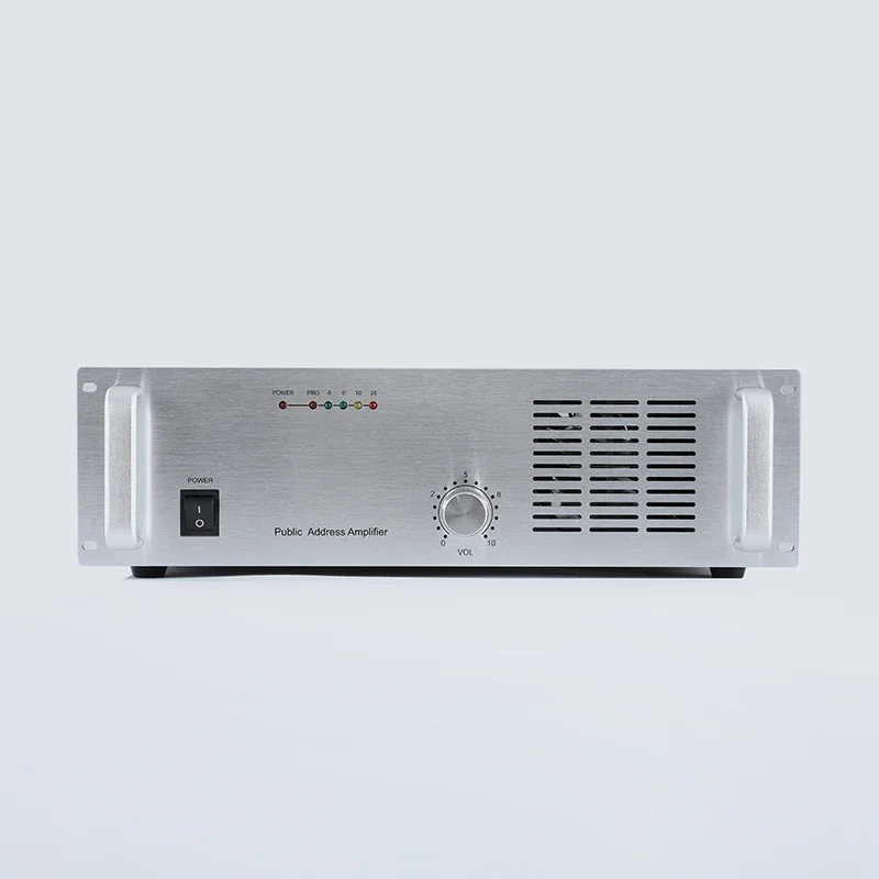 Amplificateur de puissance numérique 3U professionnel, 2000W, amplificateur de puissance de classe D pour système de son de performance