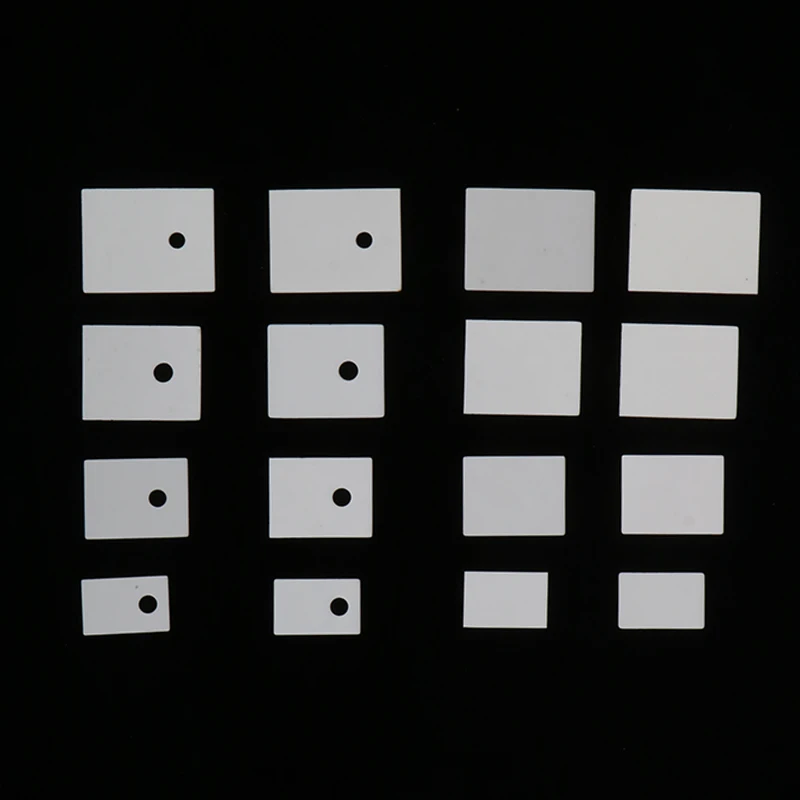 10 adet-220/3P/3PL/3PII alüminyum oksidasyon membran soket soketleri soğutma seramik tabak sadece triyot yalıtım yastık halkası