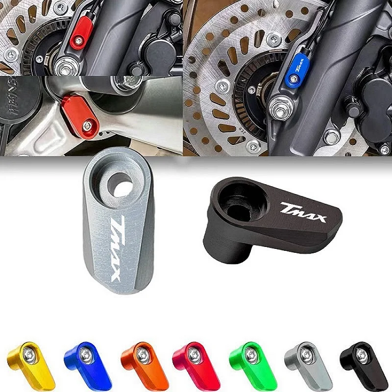 

For YAMAHA TMAX Motorcycle Aluminum Alloy ABS Sensor Protection Cap T-MAX 560 530 sx dx 500 Tmax560 TECH MAX Tmax530 TECH