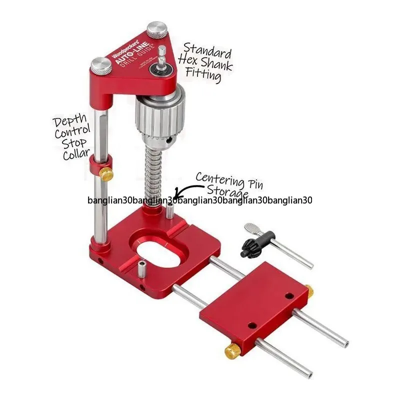 Metal Portable Belt Drilling Woodpeckers Precision Positioner Woodworking Positioner