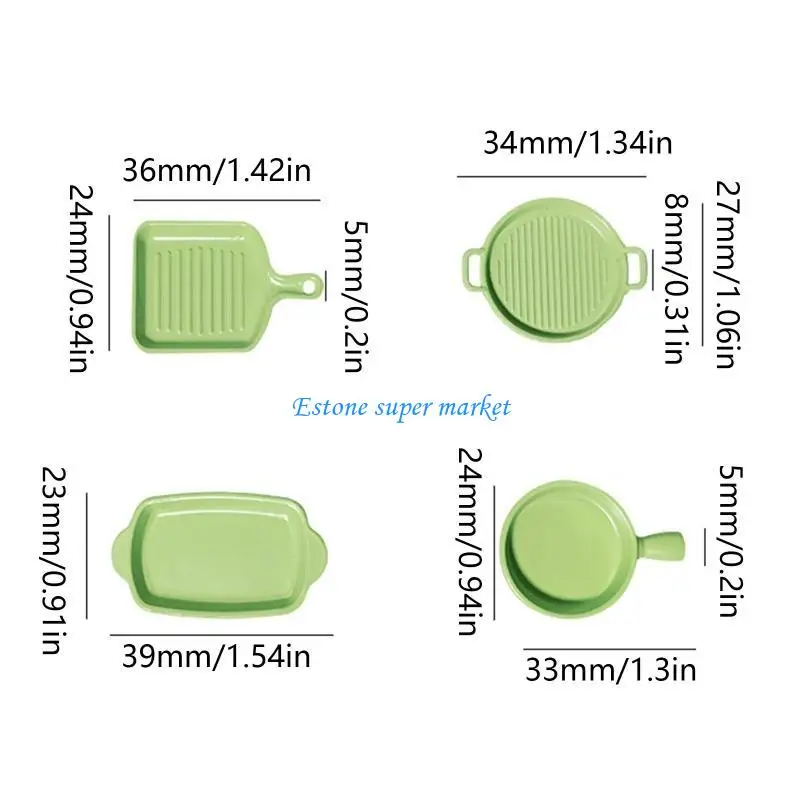 Poêle cuisine Miniature 090B 1/6 1/12, ustensiles cuisine, jouet interactif, fourniture d'activités pour enfants