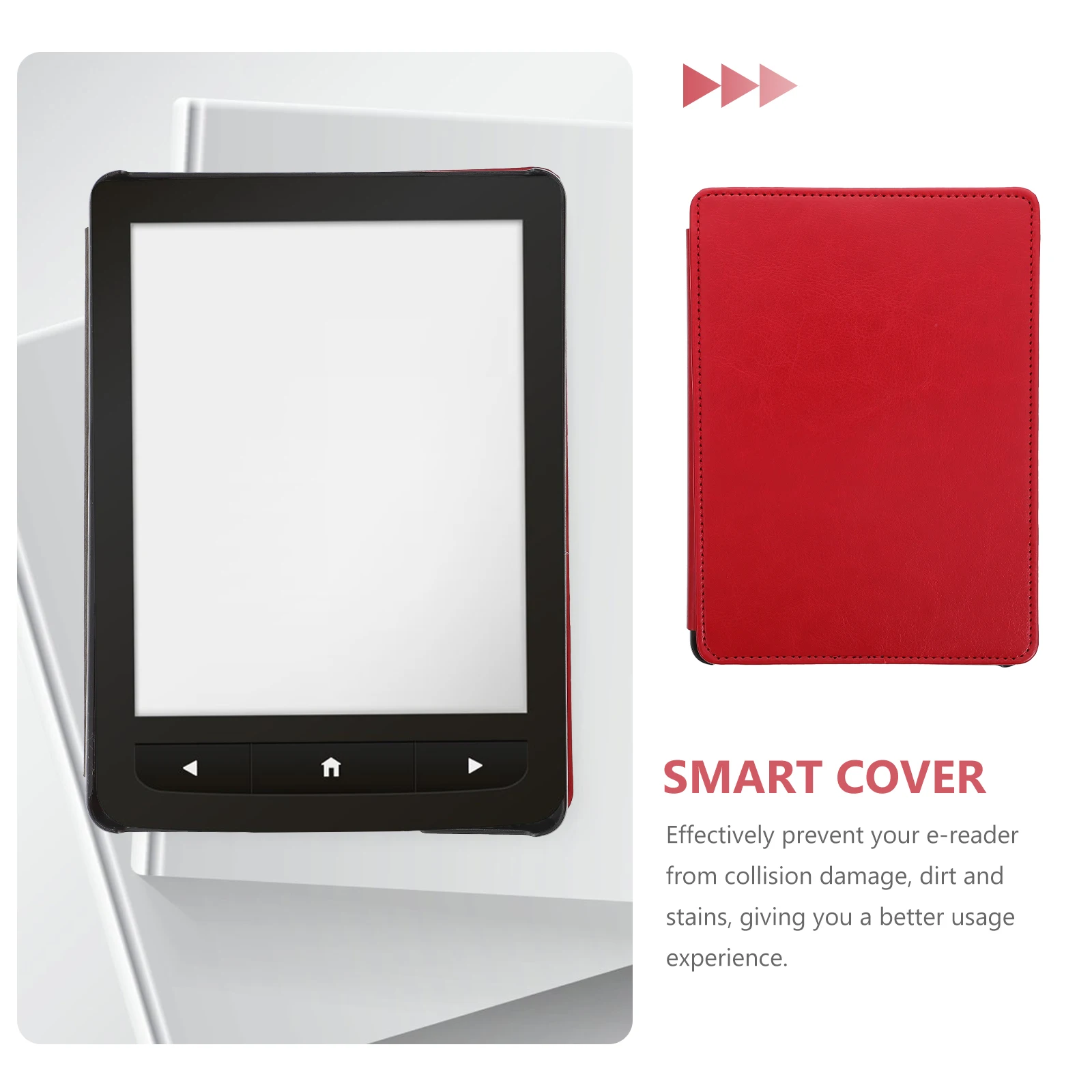 

Защитный чехол для чтения электронных книг, легкий прочный чехол из искусственной кожи из сверхтонкого волокна, совместимый с защитной пленкой для экрана Paperwhite5