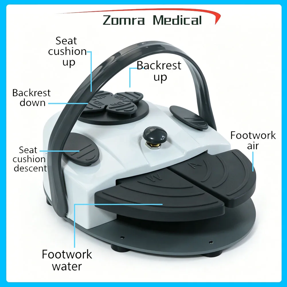 

Universal Multifunctional Foot Pedal Dental Chair Replacement Parts Durable Foot Control Switch Accessory for Dental Clinic