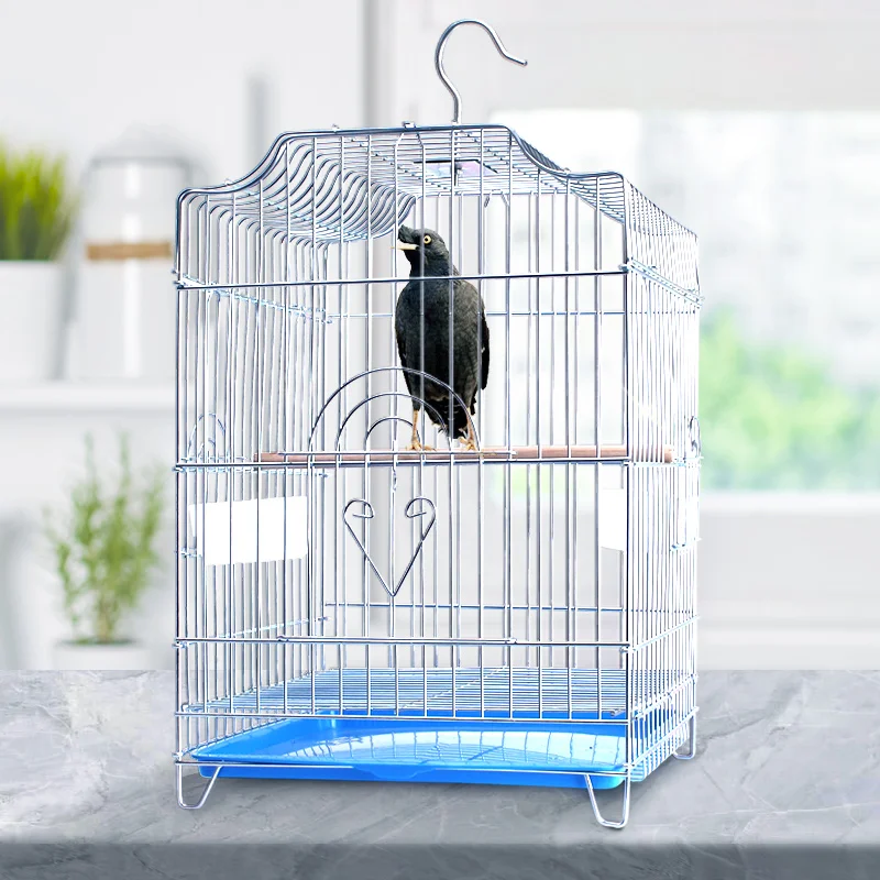 508 Factory Wholesale Outdoor Aviary Large Bird Cages Bold Plating iron wire cockatiel Bird Cage With Locks