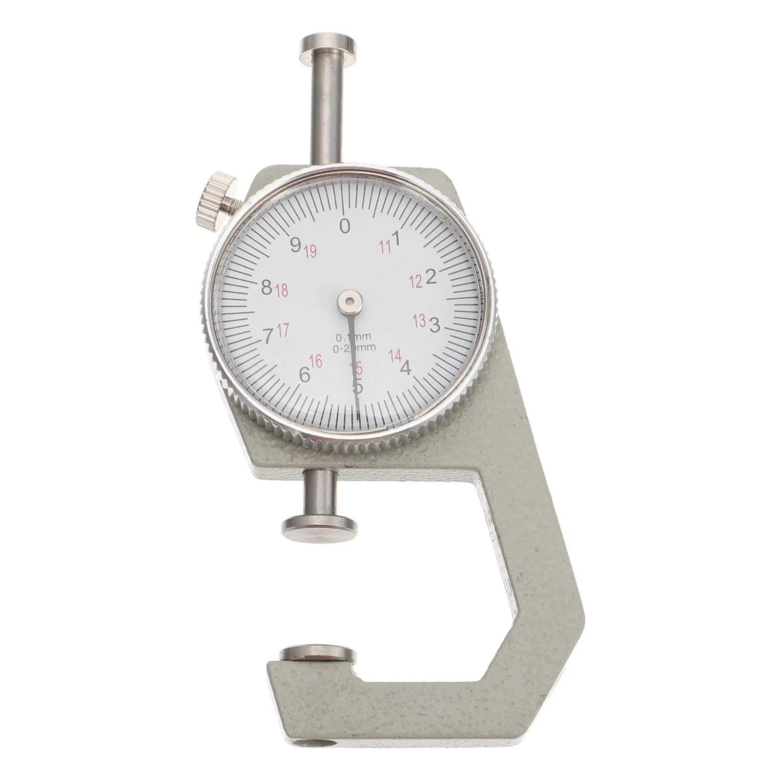 

Thickness Gauge Precision Measuring Tool 0 20mm Steel Dial Indicator Thickness Gauges DIY Measurement Instrument