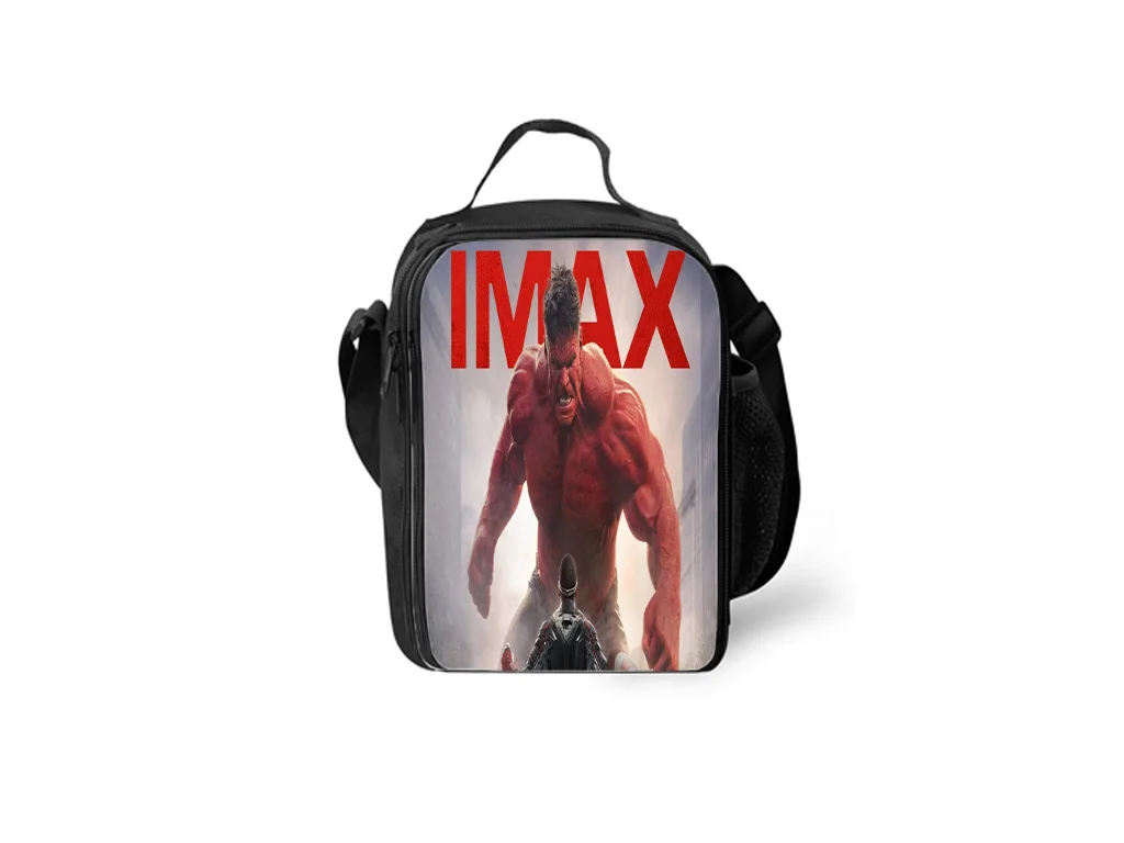 

Captain America Unisex Children Classic Lunch Box-Leakproof Cooler Bag-Insulated Lunch Tote for School