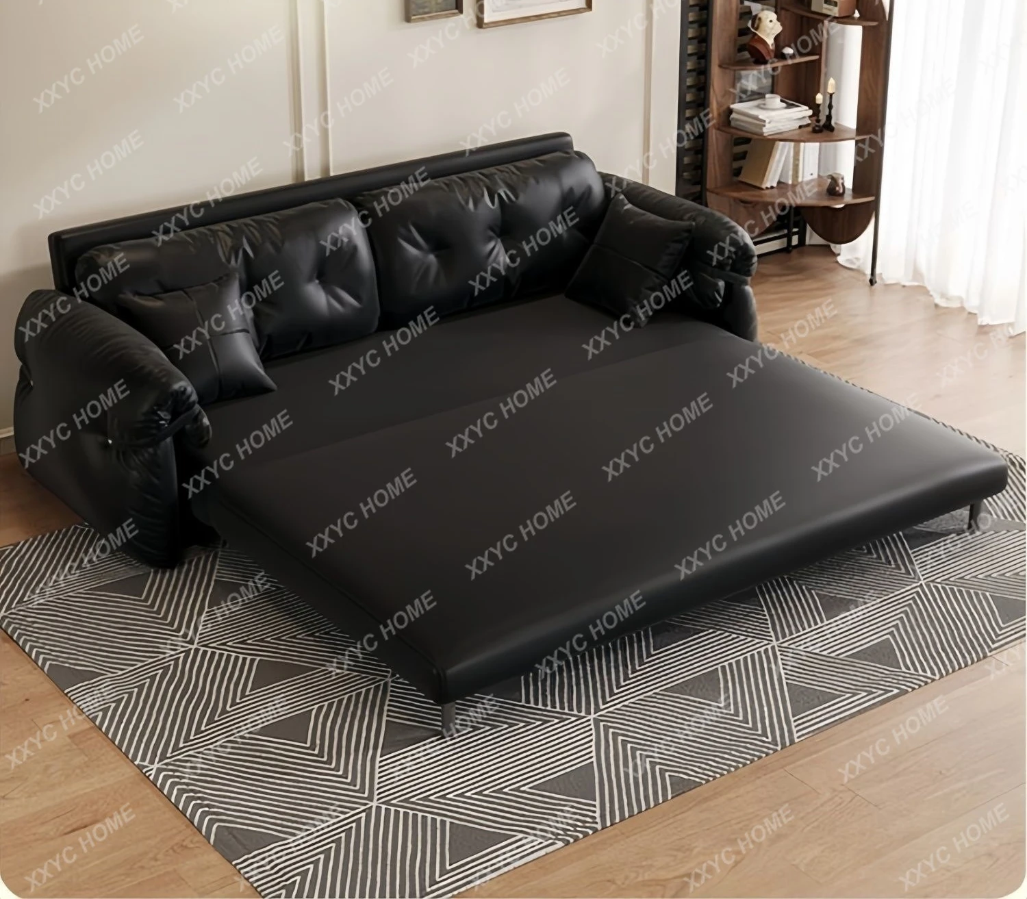 HH minimalist cat scratching sofa bed foldable retractable dual-purpose single double small apartment