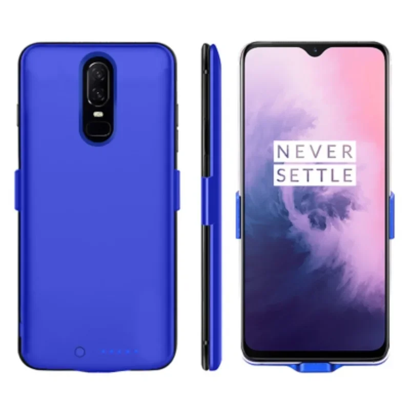 Externe Batterie Fällen Für OnePlus 6T Power Fall 10000 mAh Tragbare Ladegerät Power Bank Abdeckung Für Oneplus 6 Lade fall