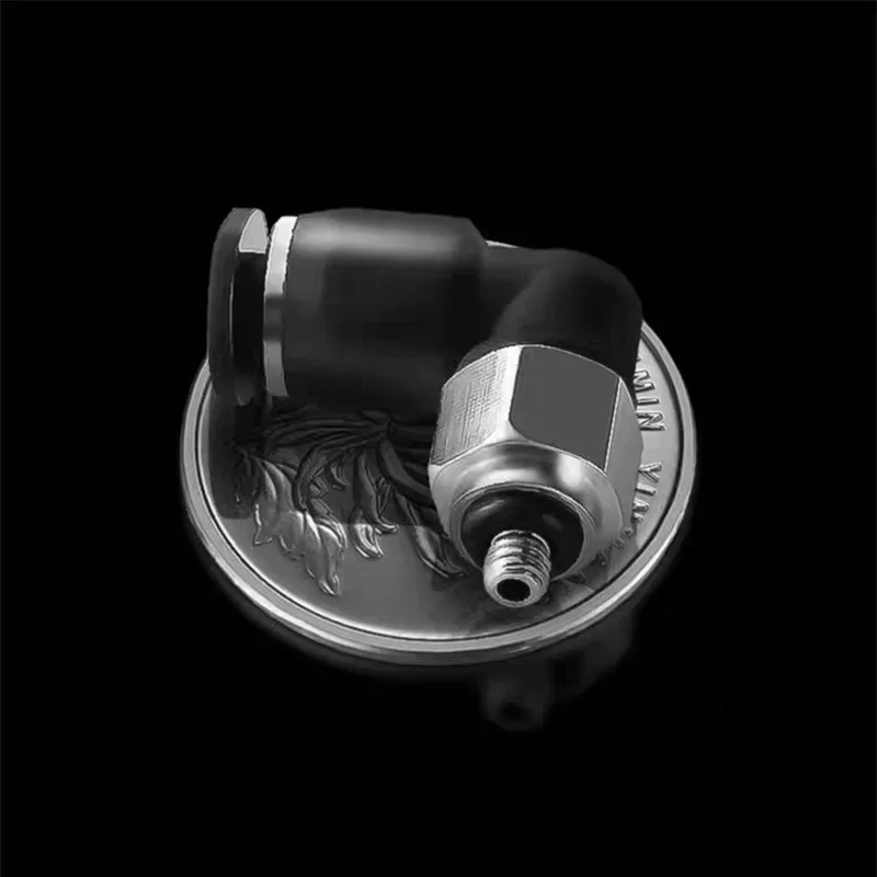 

M3 M4 M5 Pneumatic Fittings Mini Quick Connector PL Elbow Male Thread Connect Hose OD 3mm 4mm 5 6mm Push In Air Water Pipe Black