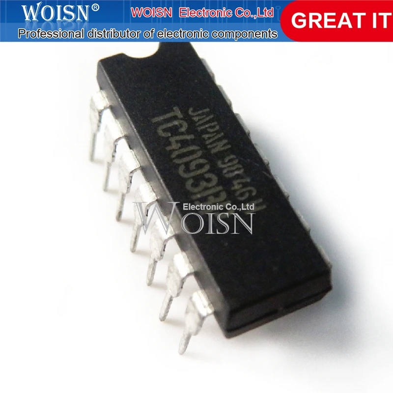 TC4093BP TC4093 MERGULHO-14, 10 PCes