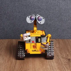 Disney Wall E Robot Movie Action Figure Steel Metal Model Robot Kawaii Wall-e Figurine Children Toy For Boy Kid Child Toy Friend