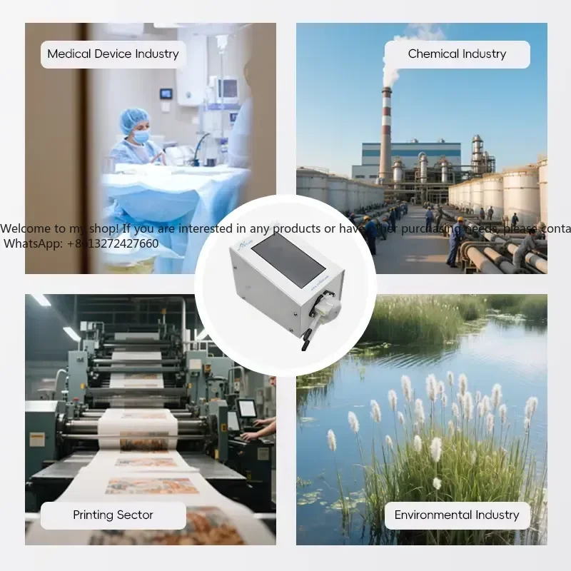 YW21 Accurate Adjustment Control Flow Adopt High Precision Intelligent Micro Peristaltic Pump view 5