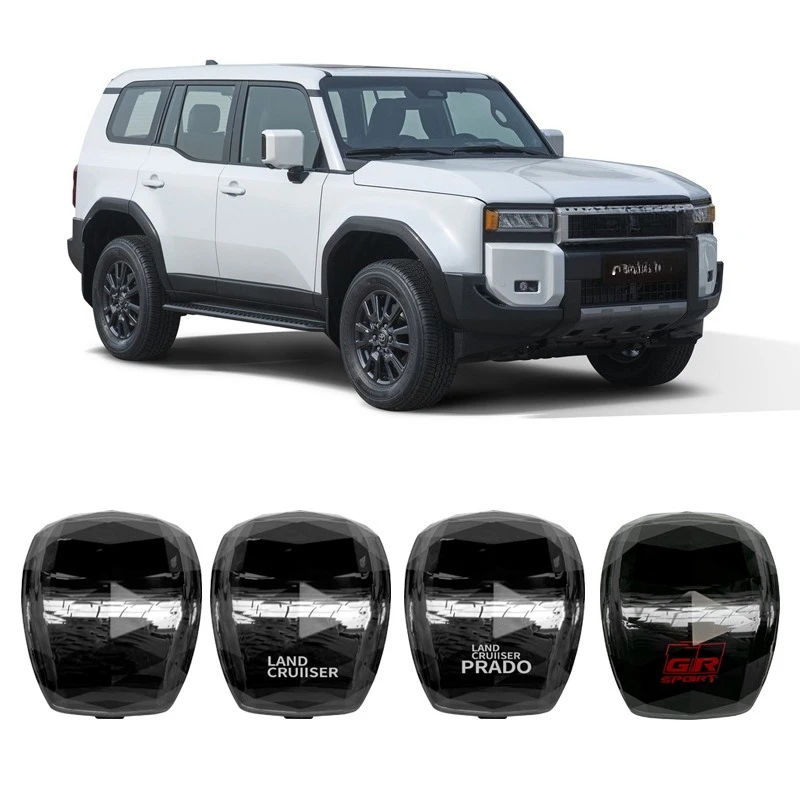 

For Toyota 24 Prado LC250 crystal glass gear, Kuluze LC300 interior modified gear head