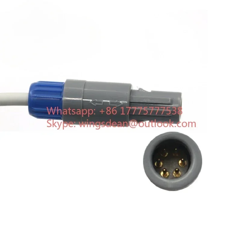 Spo2 Adapter Cable,radel 40 Degreer 6 Pin To DB9F