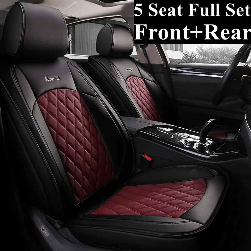 Full Set Car Seat Cover for Nissan Juke X-Trail Leaf Qashqai J10 J11 Tiida T32 Navara D22 Np300 Versa Dualis Kicks Livina Murano