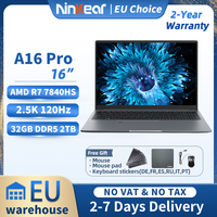 Ninkear A16Pro Laptop 16 inch 2.5K 120Hz AMD R7 7840HS WiFi 6 32GB DDR5 RAM 2TB SSD Laptop Windows 11 Notebook Office Computer