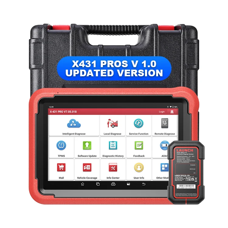 

100% оригинал запуска X431 PRO DYNO Pros V V5.0 V1.0 Obd Obd2 Полная система ЭБУ Кодирование Алтарь Автомобильный инструмент Автомобильный диагностический сканер