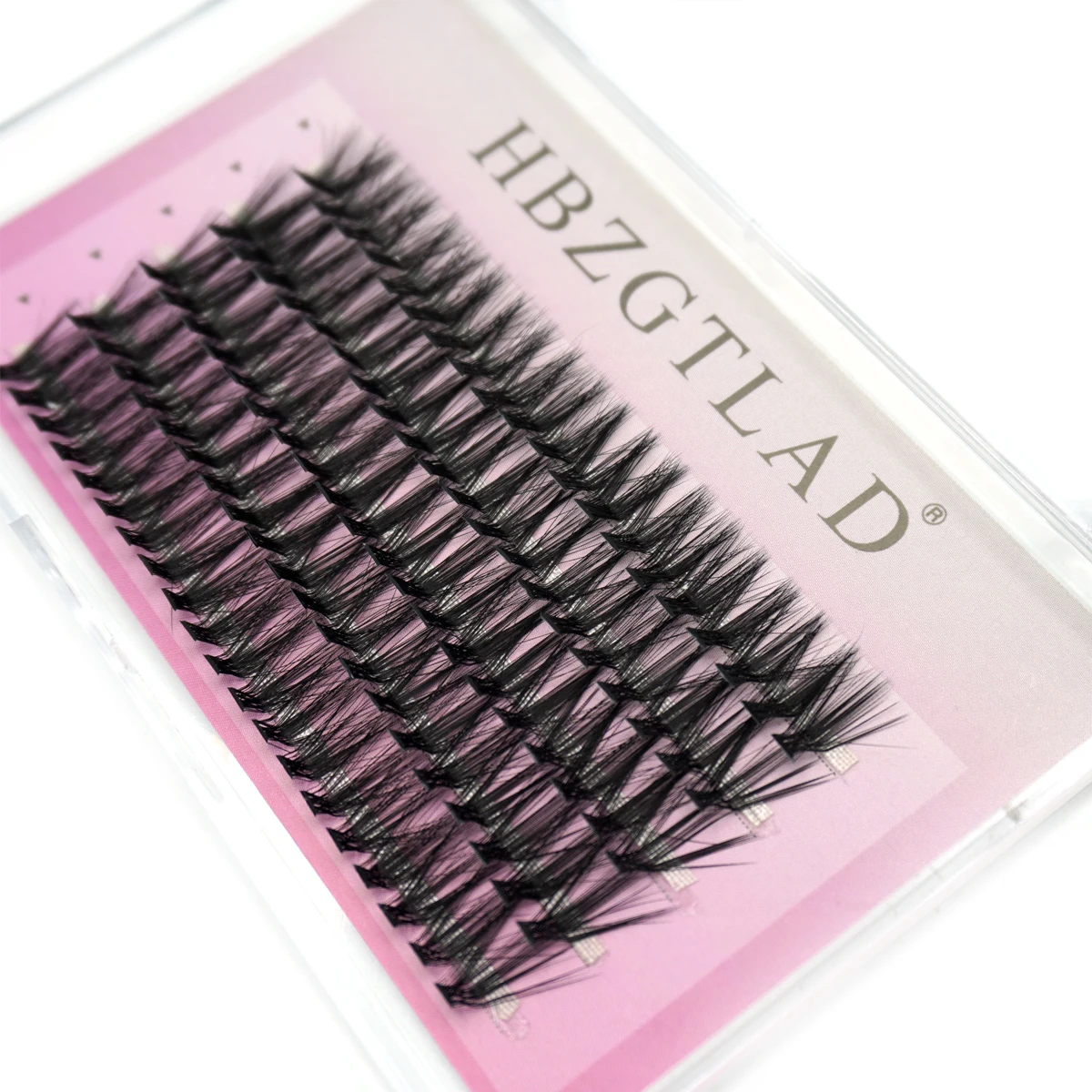 NEW 5 rows C/L Curl Super Cluster Eyelash Extension Natural Mink Eyelash Individual Segmented Lashes Makeup Tools Cilias Volume