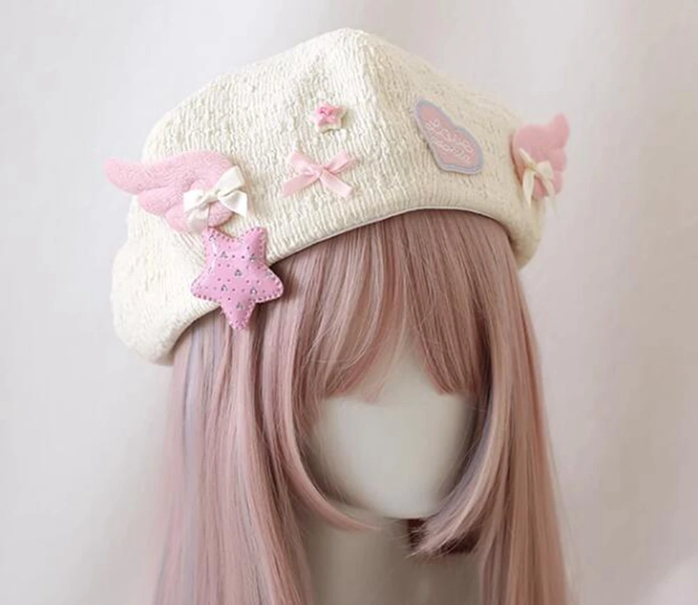 Sweet Lolita Beret for Women Girls