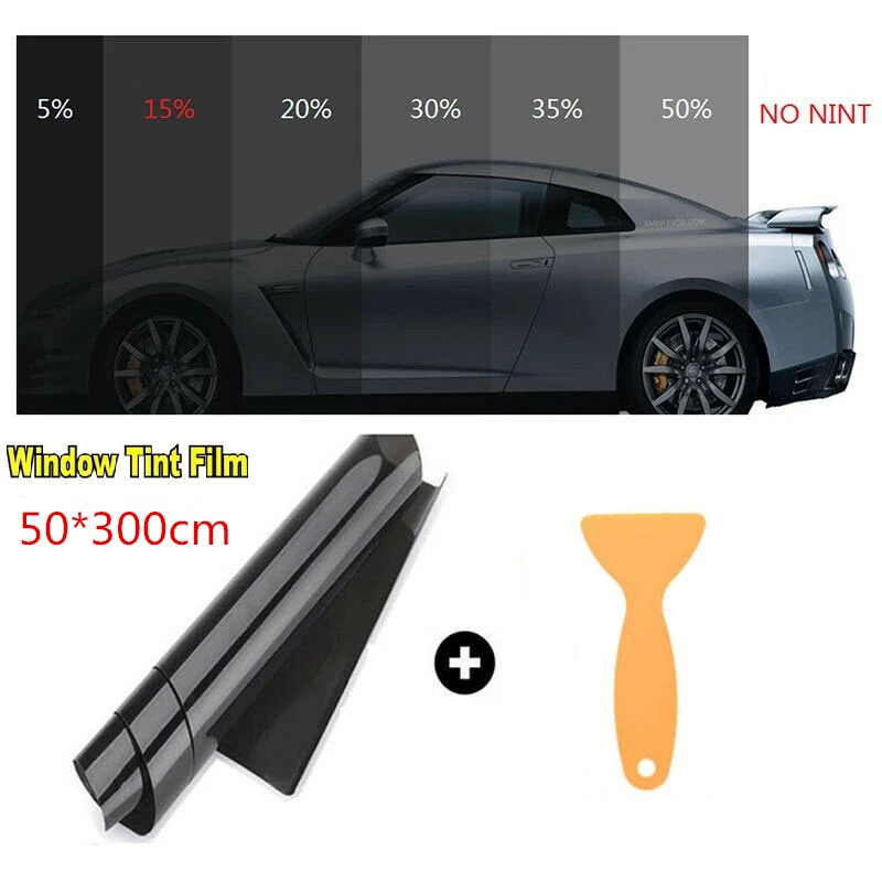 Car Window Tint Films 15% VLT Black Pro Car Home Glass Window Tint Tinting Film Roll