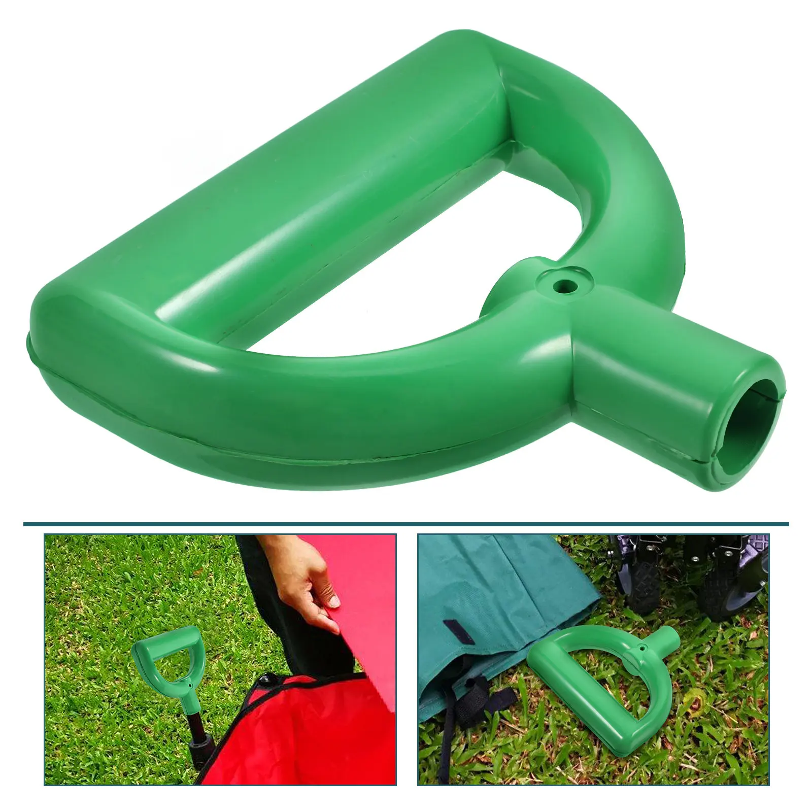 Adjustable Cart Handle Lightweight Ergonomic Design For Camping Wagon Cart Replacement Trolley Handle Accessory