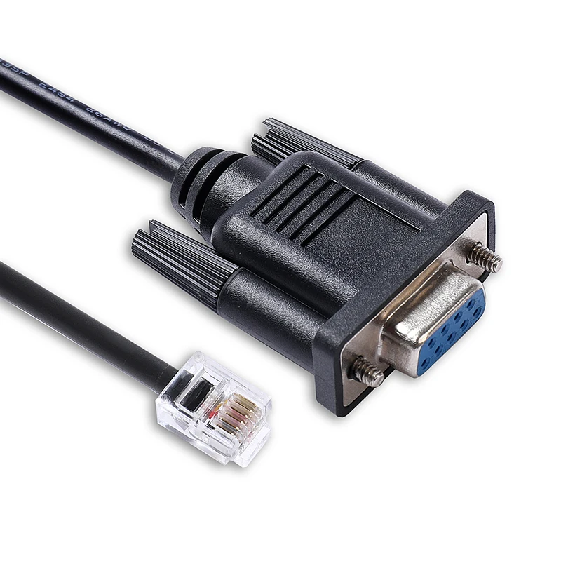 Orion Synscan GoTo Hand Controller Serial Cable DB9 Female Serial RS232 to RJ12 6P6C for PC Connection and Firmware Updating