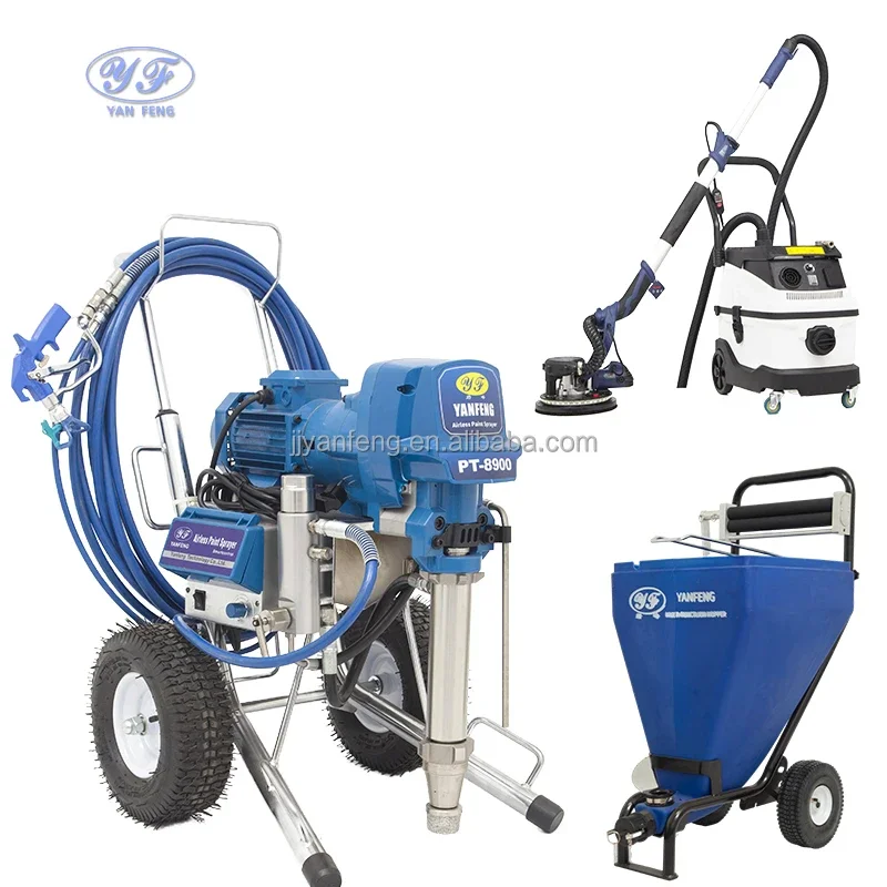 Airless Sprayer Yanfeng PT8900 Hot selling electric spraying hines airless paint sprayer