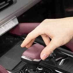 For GEELY Monjaro Xingyue L 2023 Car Gear Knob Protective Cover Anti-Scratch Protection Modification Auto Interior Accessories