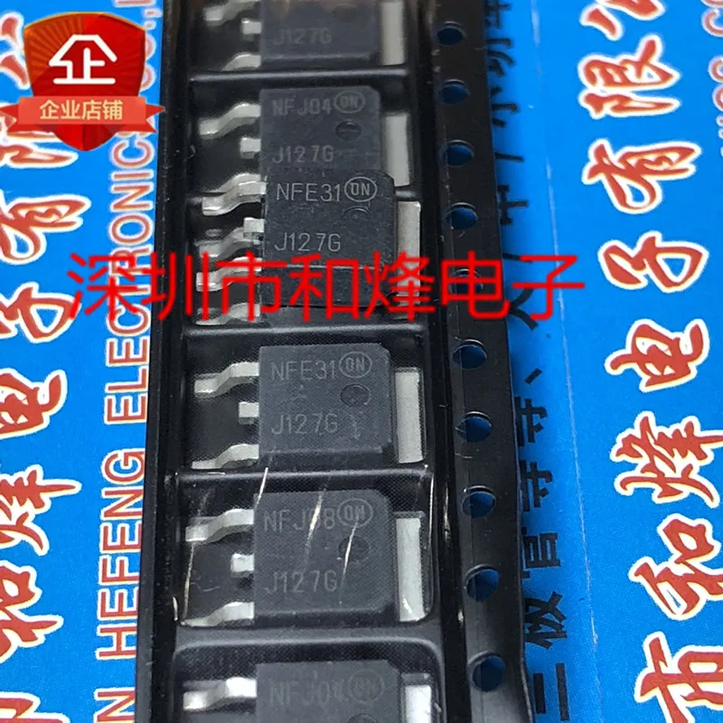 10PCS J127G MJD127T4G TO-252   in sotck 100% new and original