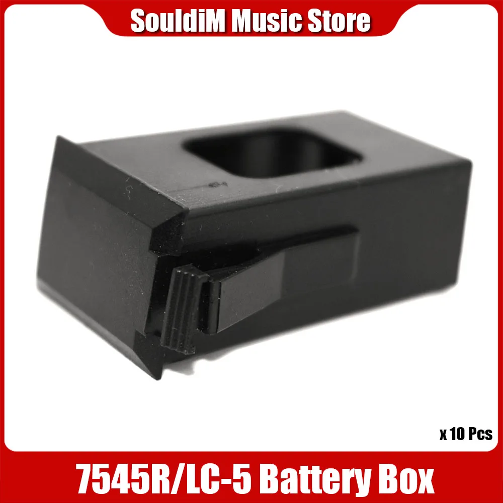 10pcs EQ-7545R LC-5  Acoustic Guitar Preamp Battery Box 9 Volts Battery Case Holder Box Acoustic Guitar Pickup Parts