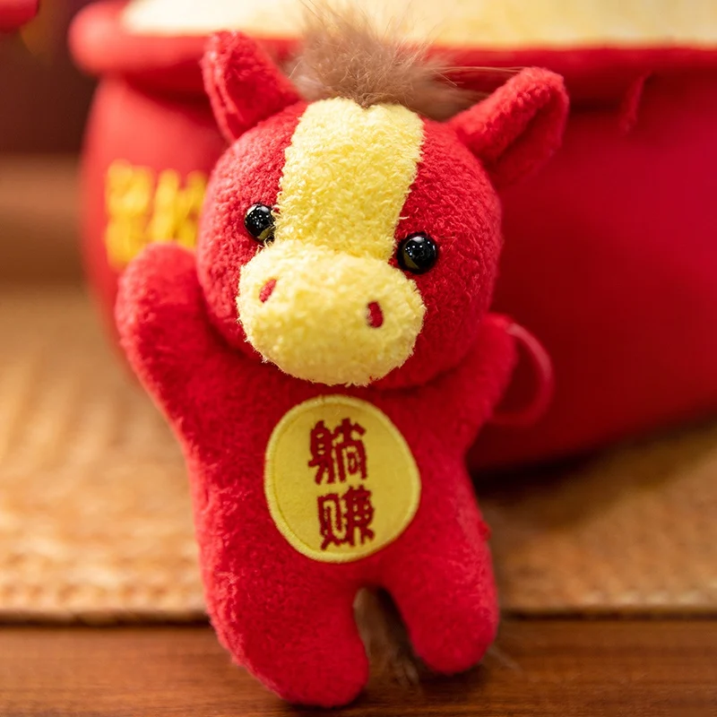 Vaso dos desenhos animados pinheiro brinquedo de pelúcia macio planta de pelúcia árvores verdes mangueira vermelha boneca criativa engraçado pinho decoração de ano novo presentes da menina