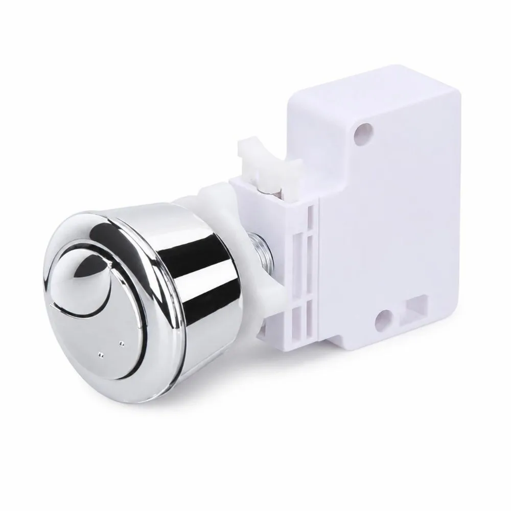 Double Flush Toilet Flush Button Cable Operated Easy Install Toilet Flush Conversion with Cable Box Adjustable