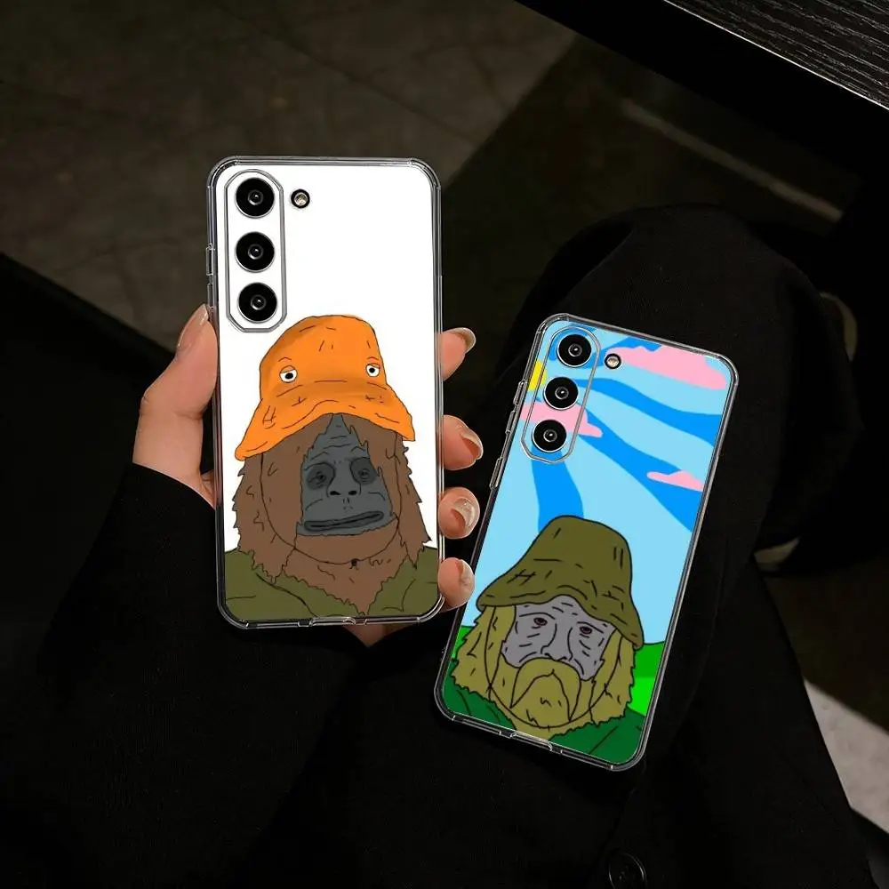 S-Sassy The Sasquatch Phone Case For Samsung Galaxy A91,80,73,72 ,71,53,52,32 ,31,22,21s,20,Transparent Case
