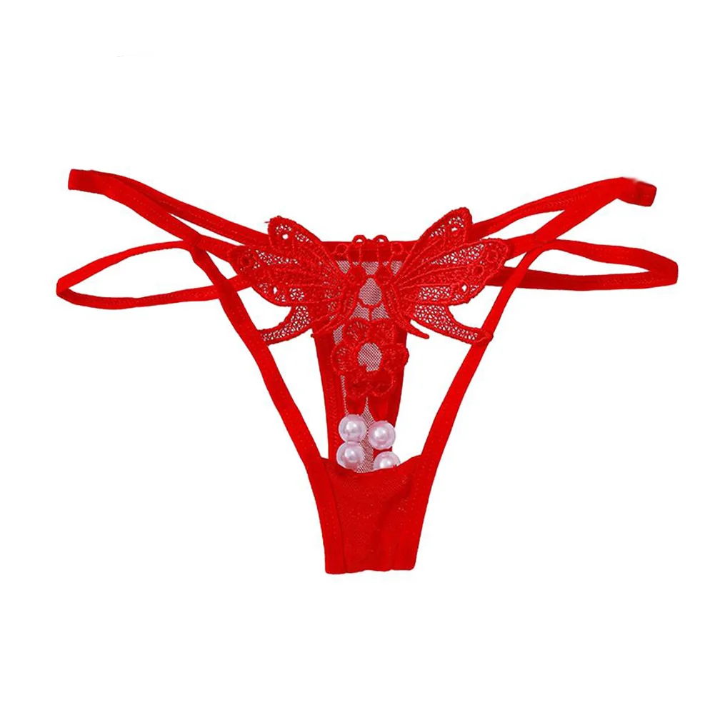 Calcinha roupa interior feminina g-string nova marca oco calcinha renda bordado cintura baixa confortável moda