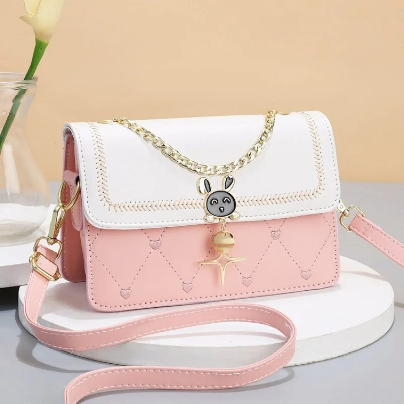 

Популярная женская сумка через плечо, кожаная сумка через плечо, роскошная брендовая сумка известного дизайнера, классическая элегантная женская сумка