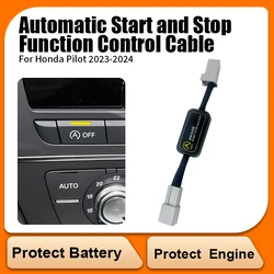 Auto Start Stop Engine System Smart off Canceller Delete Eliminator Disabler Device A-Off Cable Plug For Honda Pilot 2023-2024