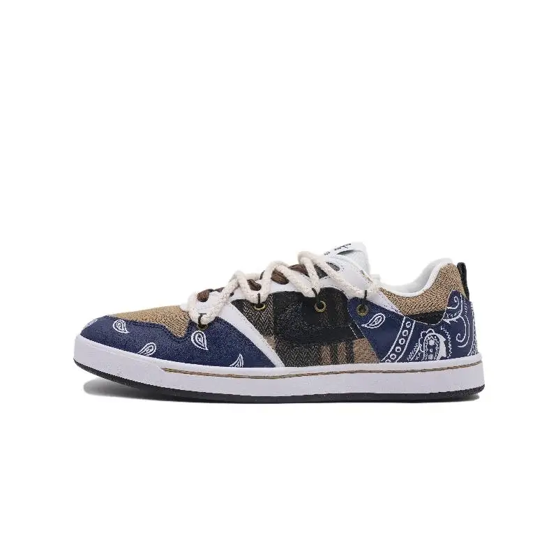 

【Customize】Nike SB Alleyoop Skateboarding Shoes Men Low-top Cobalt Blue Sneakers shoes CJ0882-100