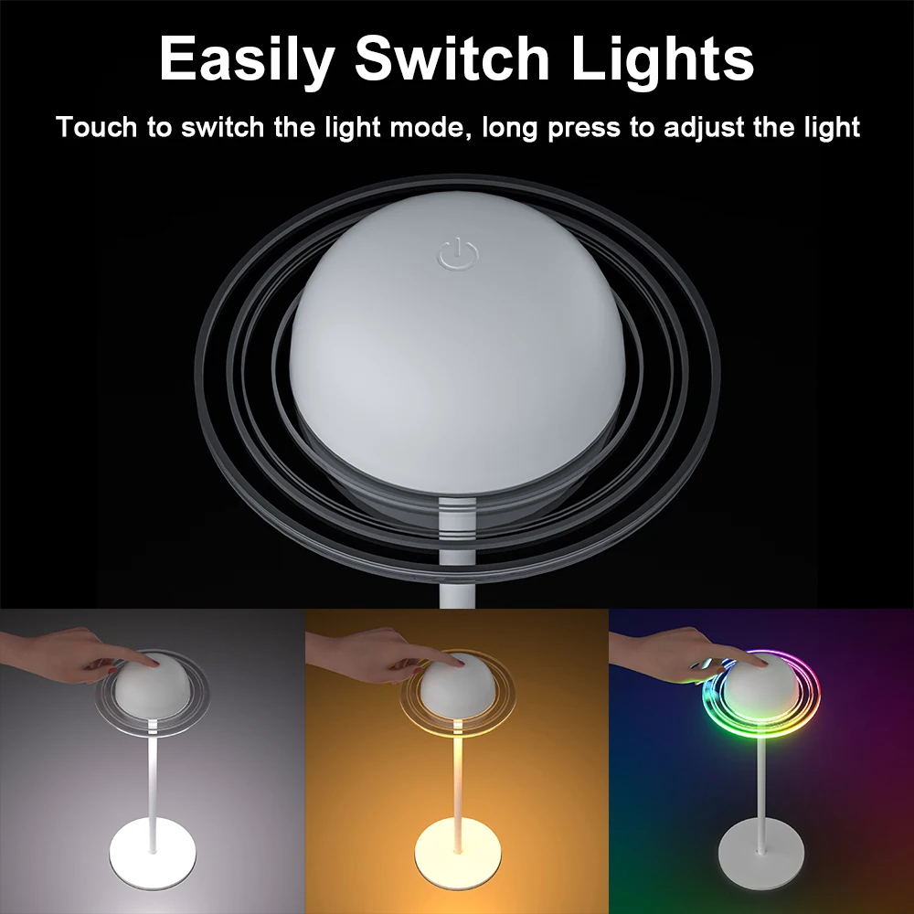 Wine Bottle Mood Lamp with Music Sync RGB Night Light  USB Rechargeable LED Table Lamp Gift for Home Room Bar Party Decor