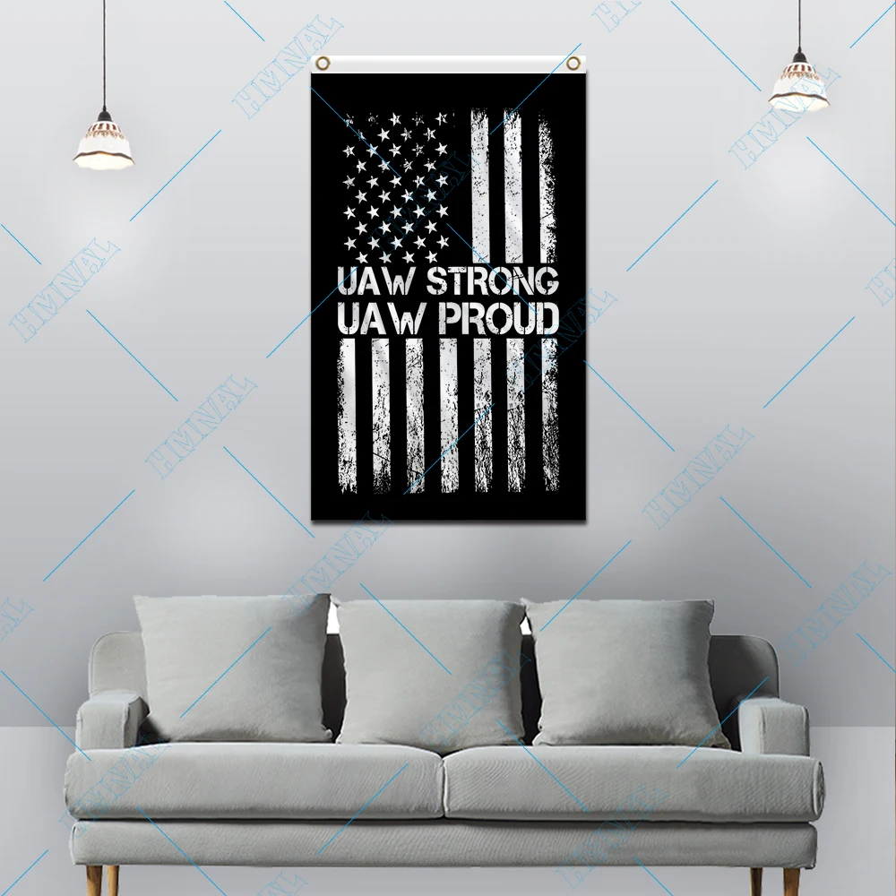 Banner Of Uaw Stron…