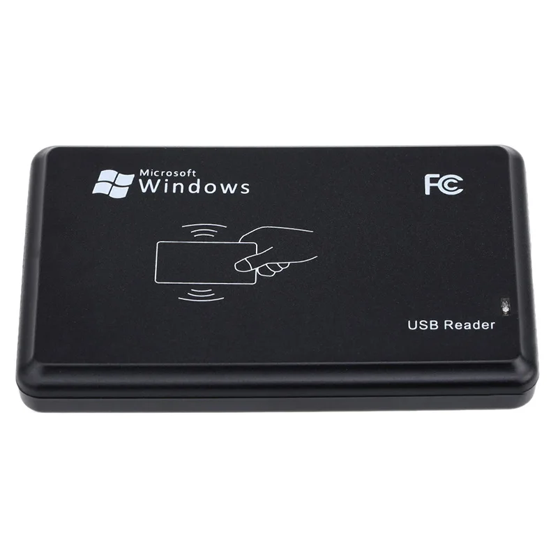 RFID Reader USB Port EM4100 TK4100 125khz ID Contactless Sensitivity Smart Entrance Guard Card Read Support Window System Linux