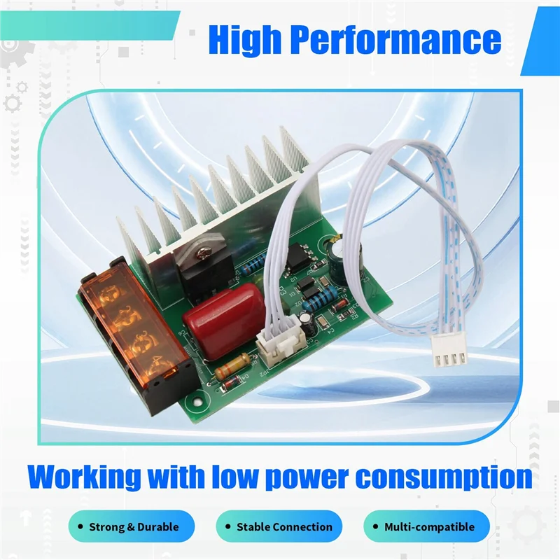 ABPQ-3X 4000W AC SCR Regolatore di tensione Dimmer Regolatore di temperatura velocità motore elettrico per motori scaldabagno con interruttore